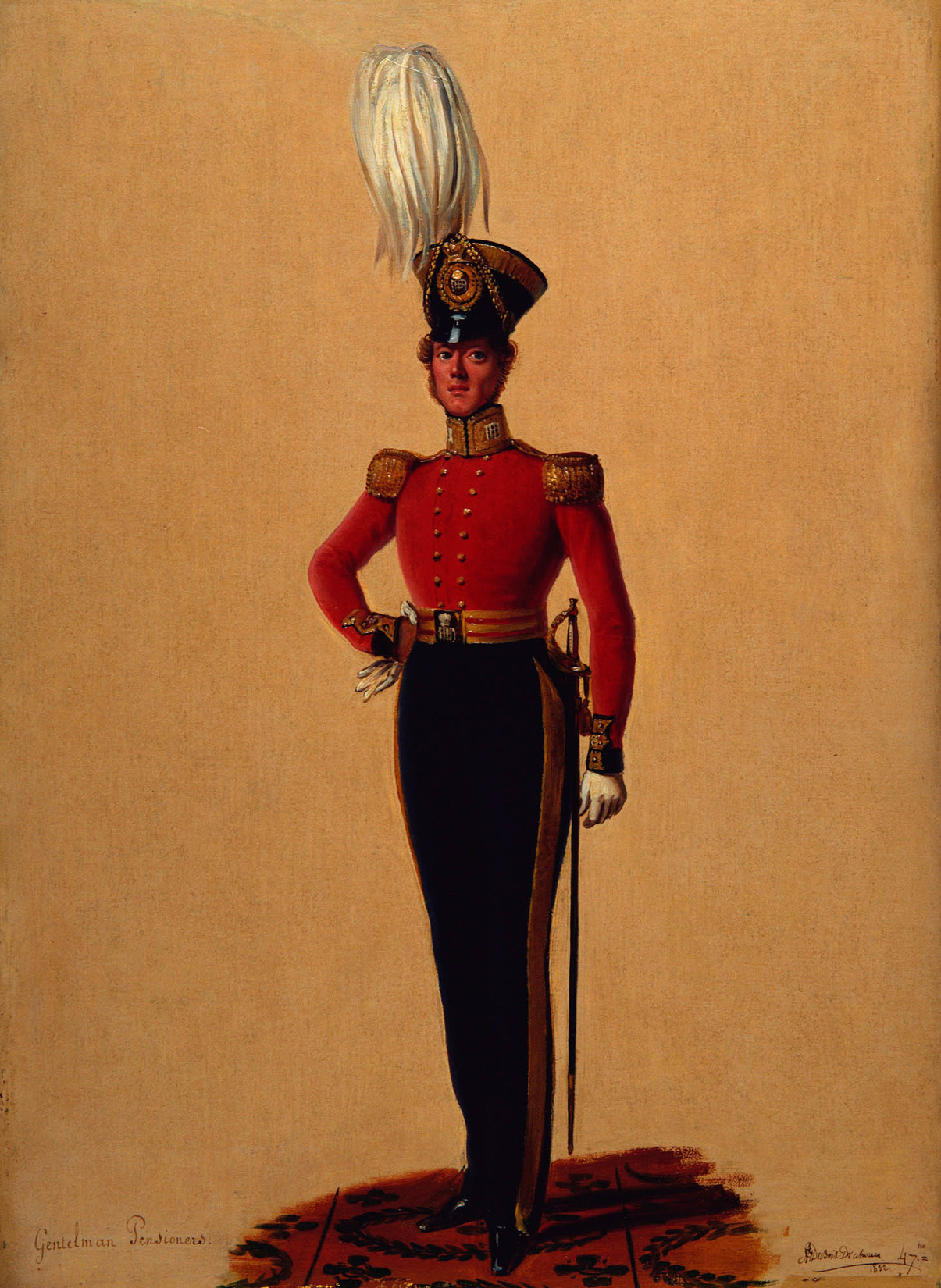 Alexandre Jean Dubois-Drahonet, The Honourable Band of Gentlemen Pensioners