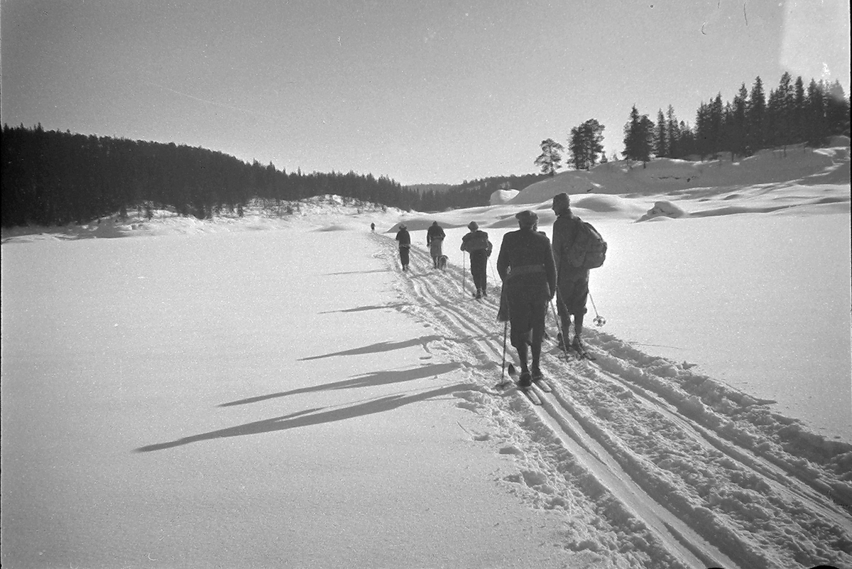 Anders Beer Wilse, Prot: protokoll finnes ikke Register: Statsbanene Stryken stj skitog 1/3-48