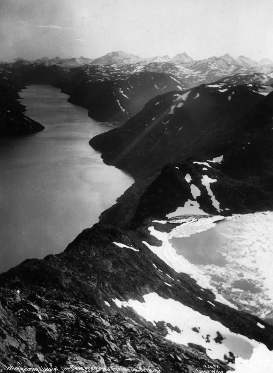 Anders Beer Wilse, Besseggen, Bessvann, Gjende