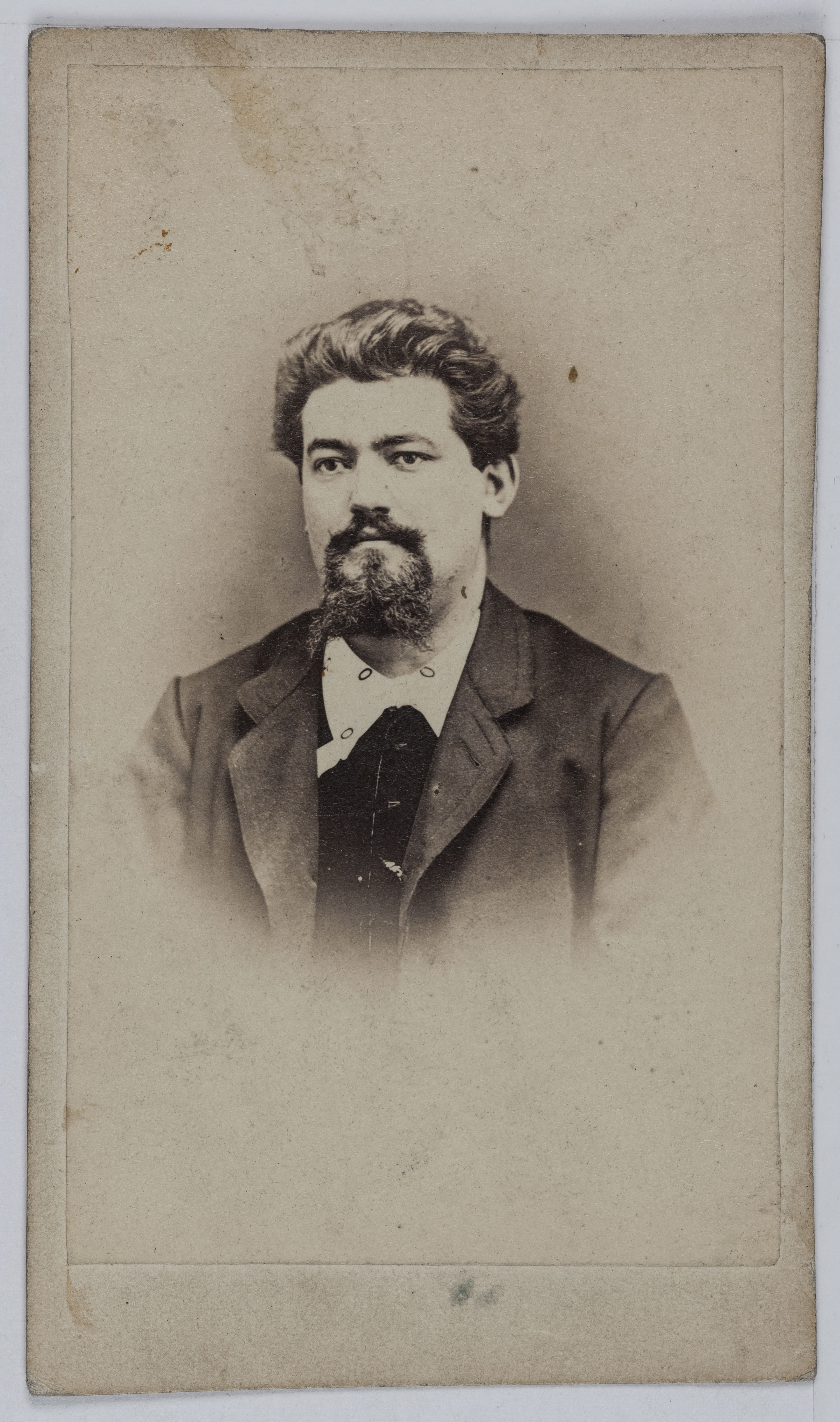 Anonyme, Portrait de Marius Richard, acteur au Théâtre de l'Odéon en 1868.