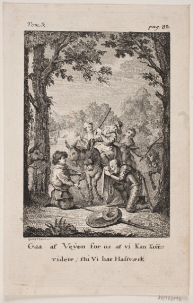 Georg Haas, Illustration til Don Quixote