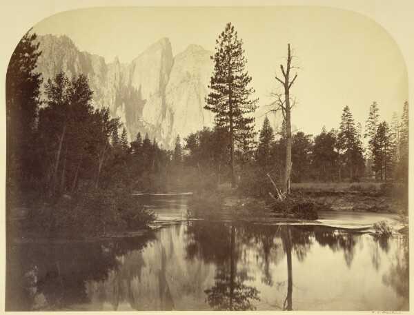 Carleton Watkins, River View - Down the Valley - Yo Semite