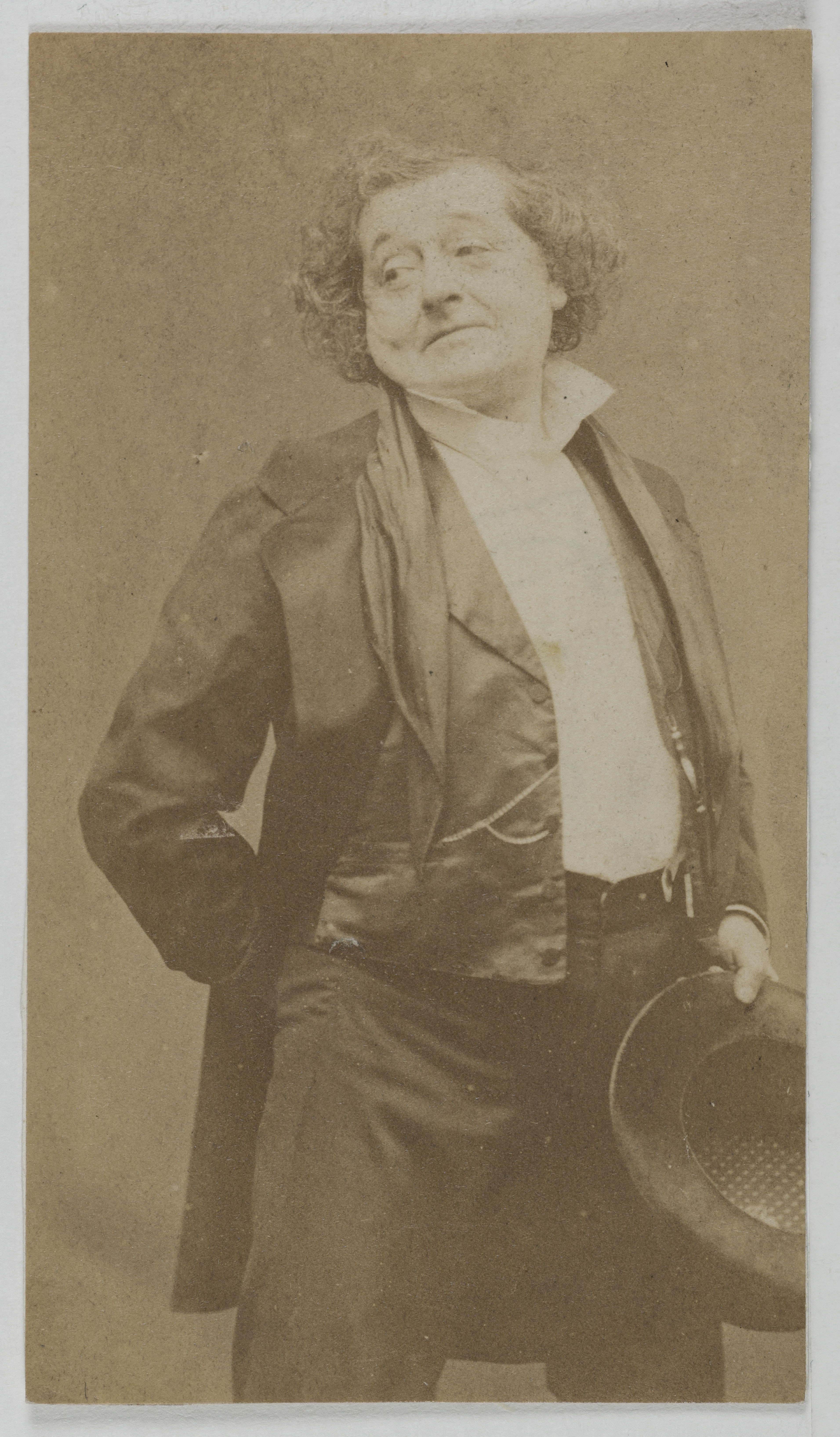 Anonyme, Portrait de Frédérick Lemaître, (Antoine-Louis-Prosper Lemaître, 1800-1876), (acteur)