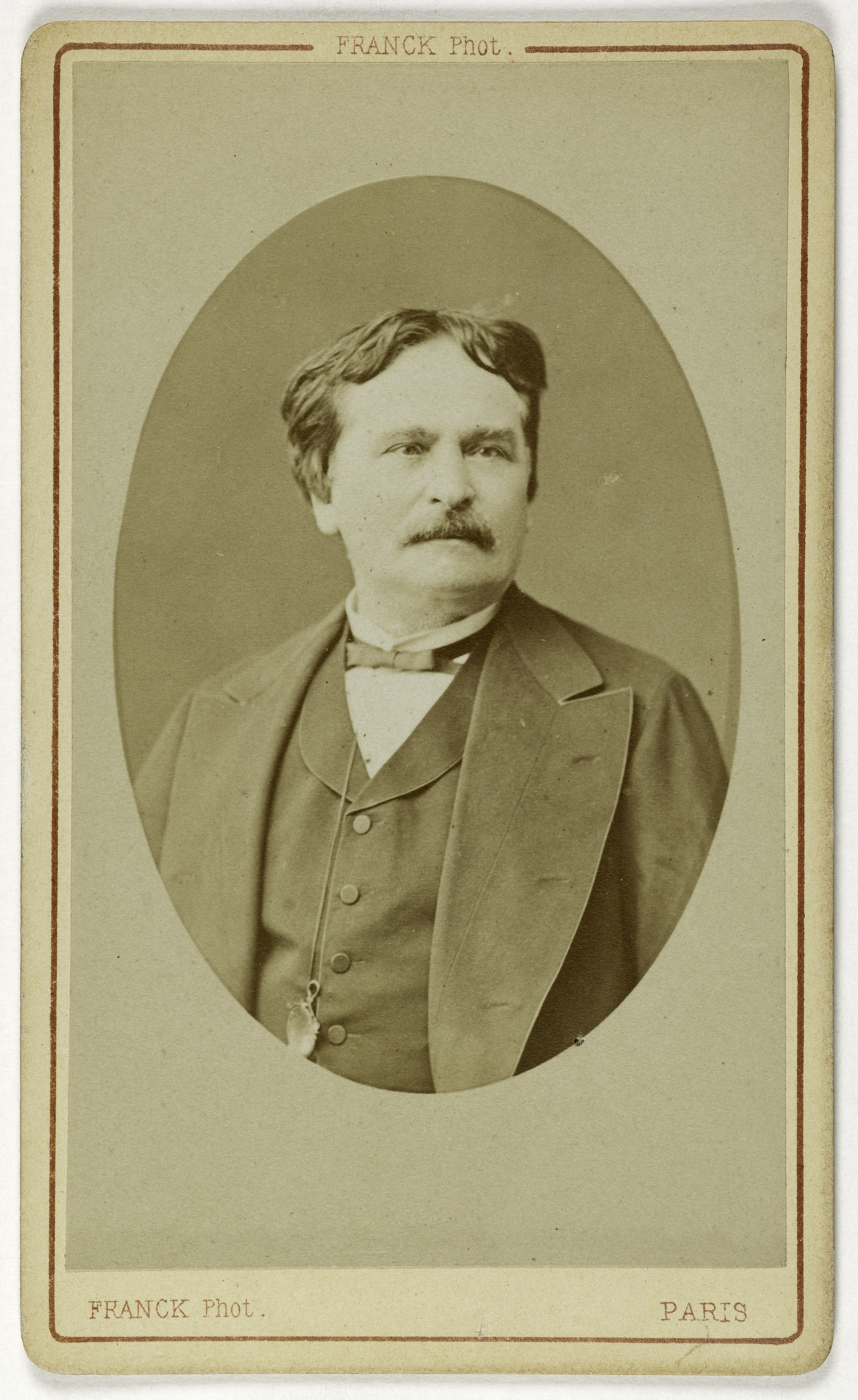 Franck, Portrait de Laferrière, Adolphe, (av. 1800-1877), (acteur)