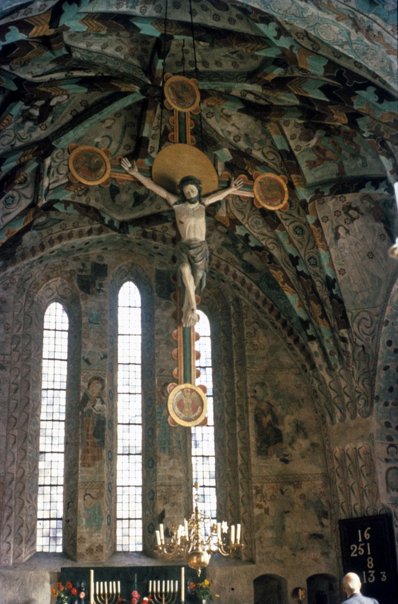 Ola Ehn, Triumfkrucifix, Härkeberga kyrka, Uppland 1958