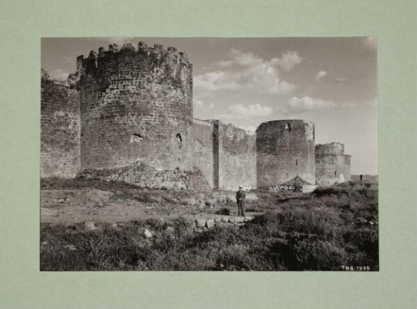 K.A.C. Creswell, City Walls South of Urfa Gate, Diyarbakir