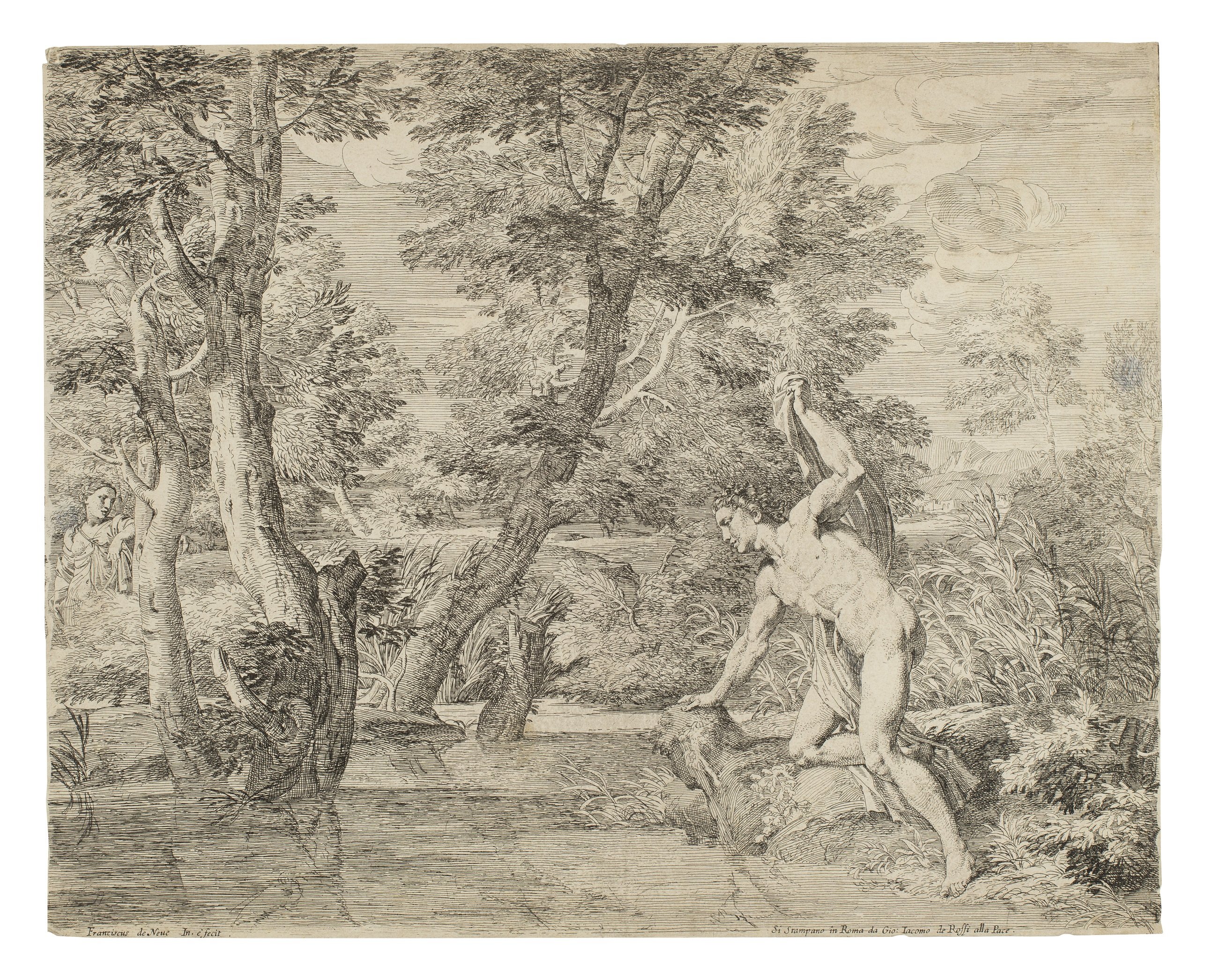 Frans de Neve (I), Narciss und Echo
