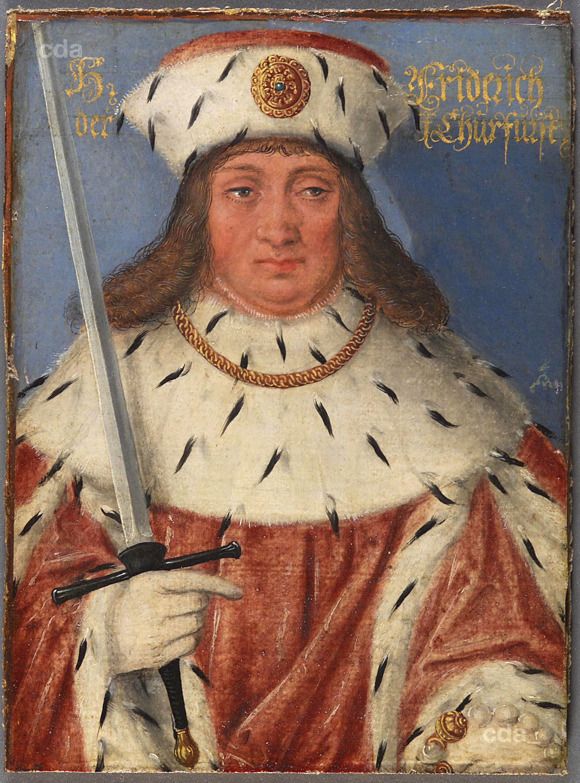 Lucas Cranach the Younger, Friedrich I. the Strict, son of Friedrich the Brave of Meissen and Thuringia, died 1428