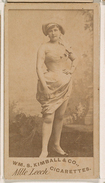 William S. Kimball & Company, Mlle. Leech, from the Actresses series (N203) issued by Wm. S. Kimball & Co.