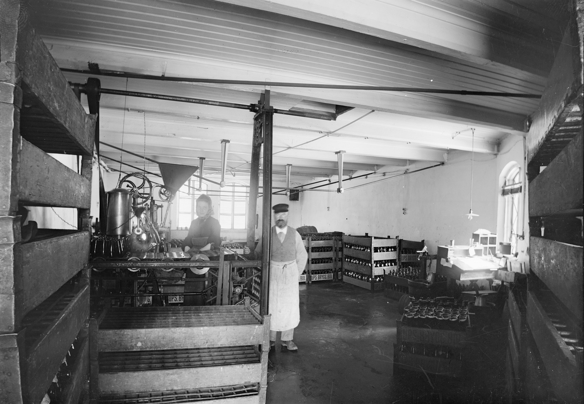 Henri Osti's Fotografiateliér, Upsala Bayerska Bryggeri AB, Uppsala before 1914