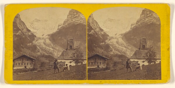 William England, Le Glacier Inferieur de Grindelwald. Suisse.