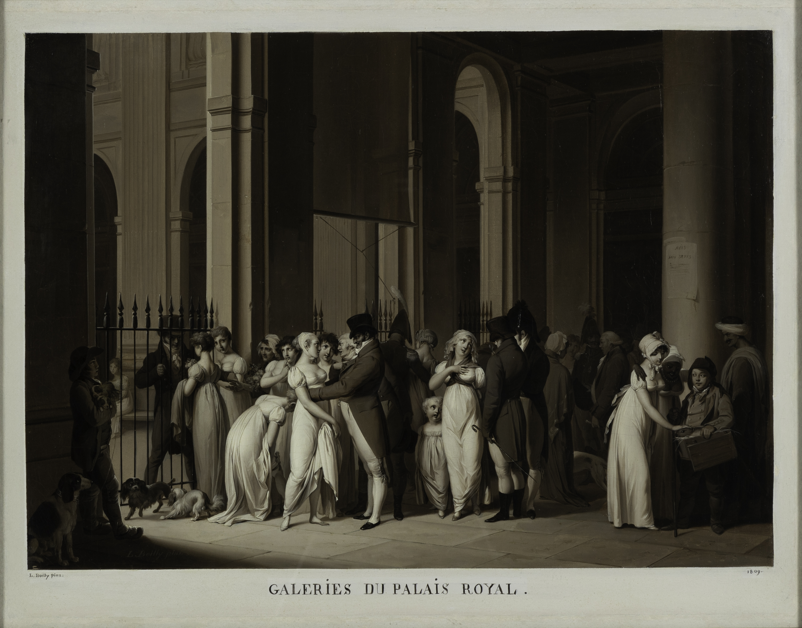 Louis Léopold Boilly, Galeries du Palais-Royal
