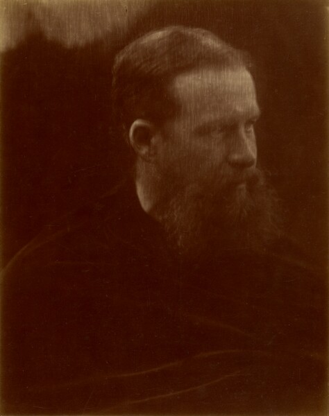 Julia Margaret Cameron, [Portrait of Man with Beard]