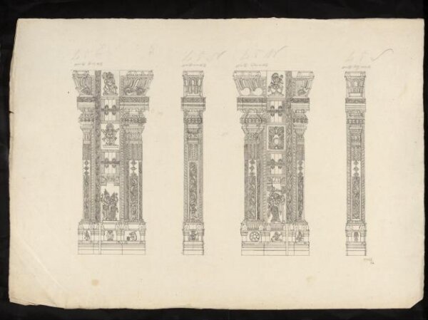 Unknown, Architectural drawing of Tirumala Nayak at Madura,