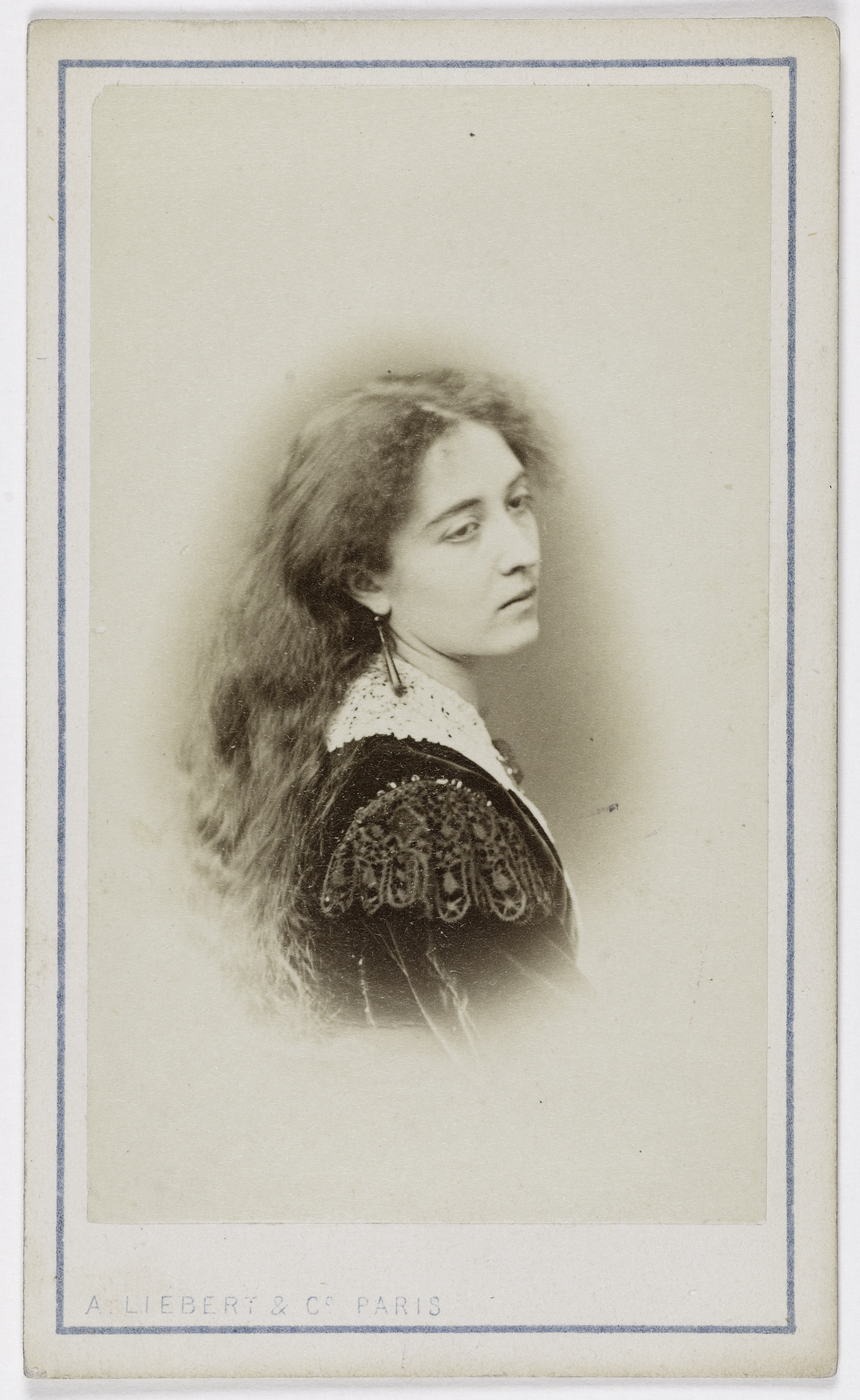 Alphonse Liébert, Portrait de Mlle Eraclio (actrice)