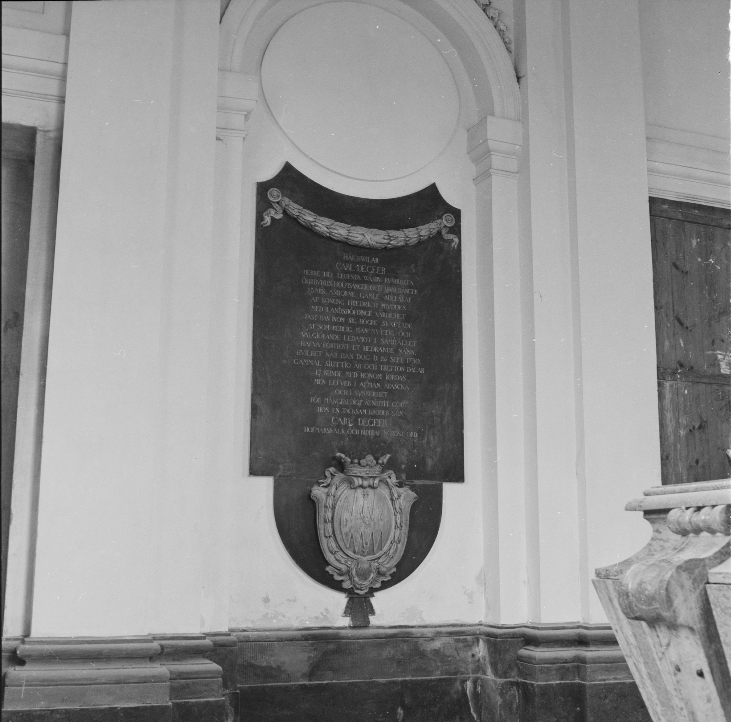 Åke Nisbeth, Österlövsta kyrka