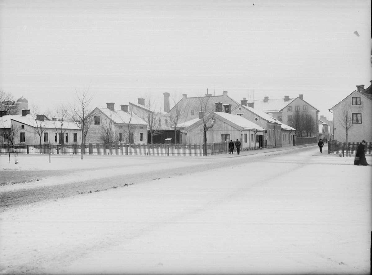 Alfred Dahlgren, The Royal Bedside Street from Hamnesplanaden, KungK, Uppsala 1901 - 1902