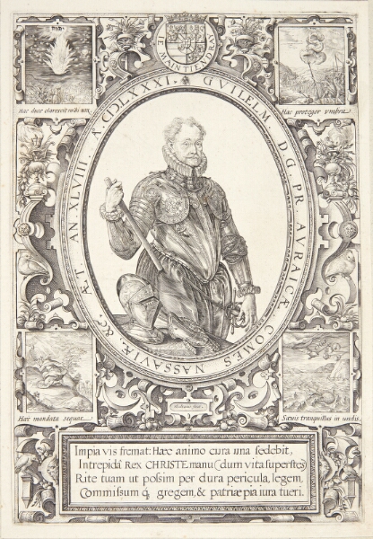 Hendrick Goltzius, Vilhelm af Oranien