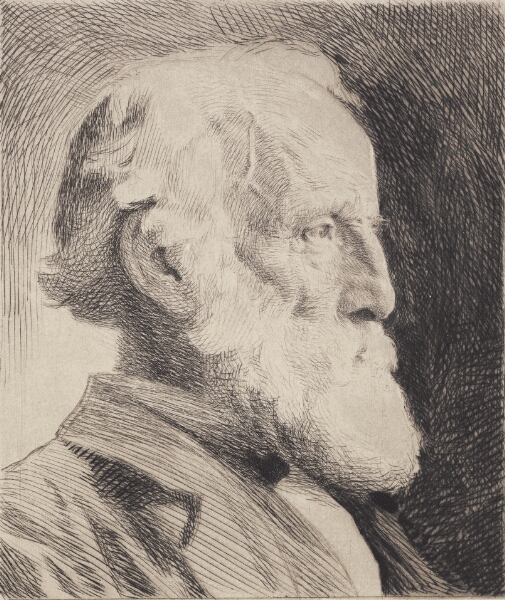 Frans Schwartz, Portræt af Johan Daniel Herholdt