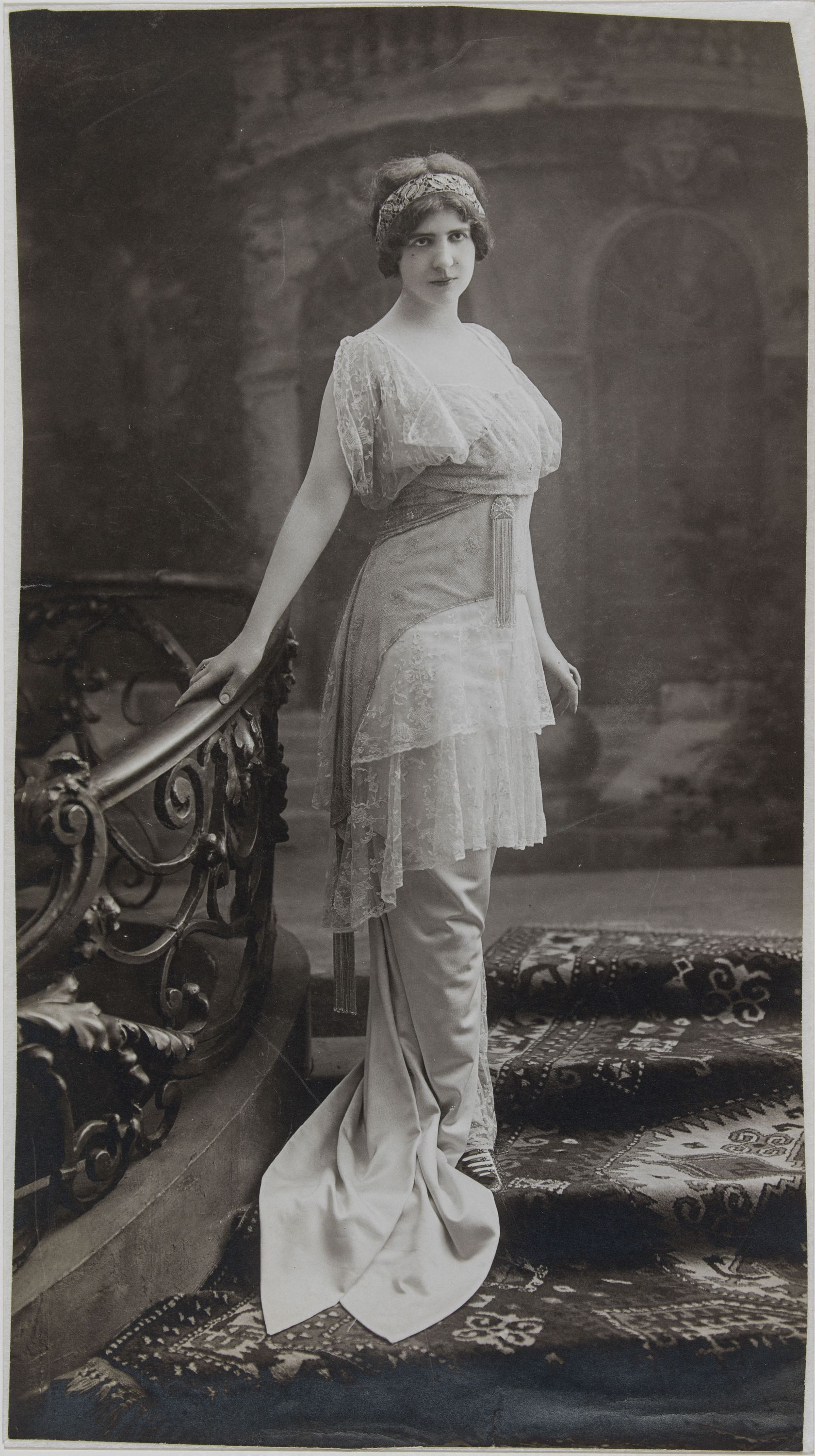 Talbot, Portrait de mademoiselle Bériza ex Muratore, de l'Opéra-Comique