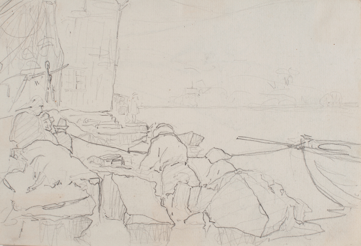 Adolf Nordling, Teckning