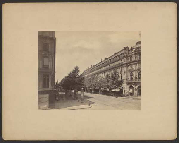 Francis Frith, Boulevard des Capucines, Corner of Rue Louis le Grand, Paris