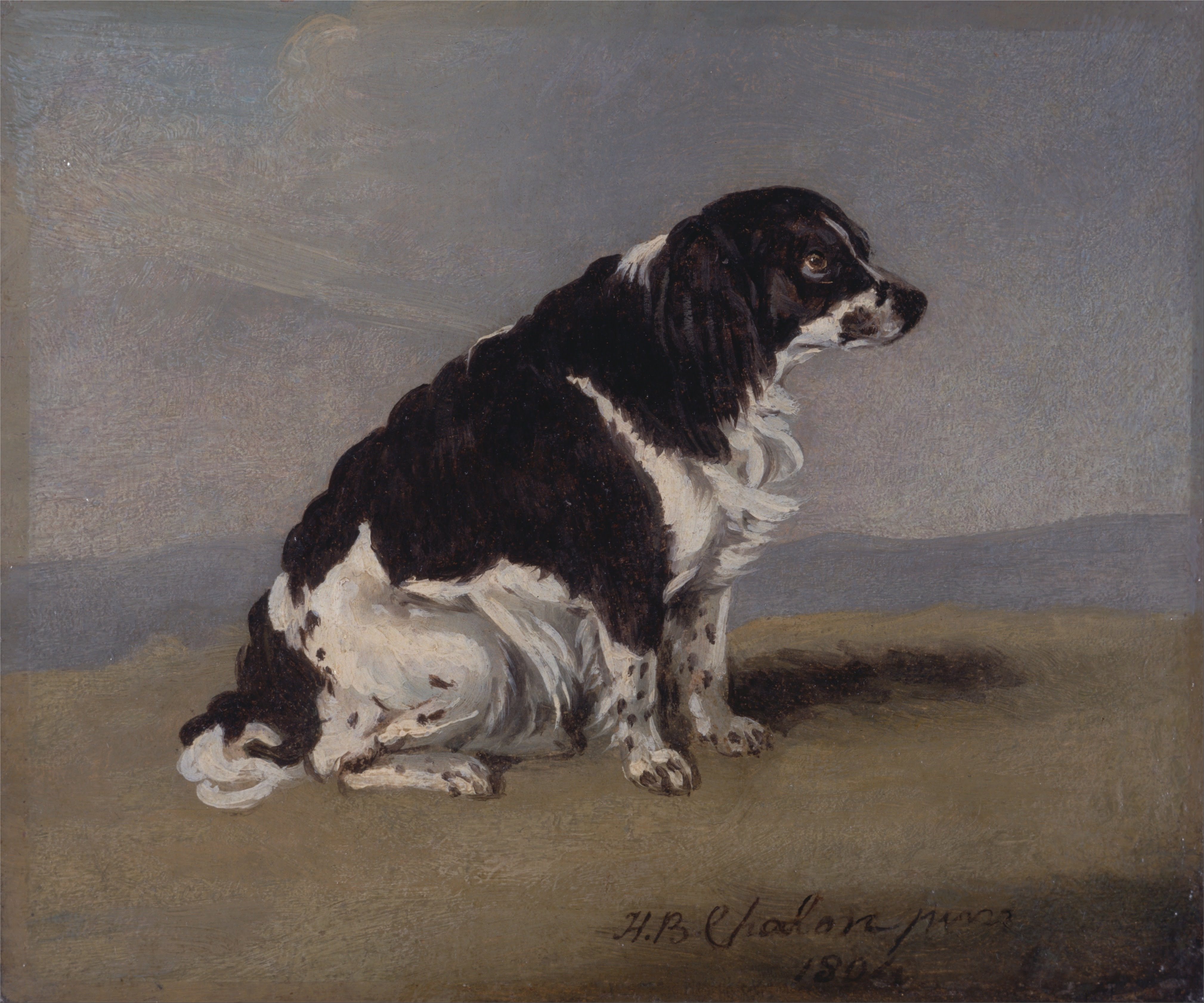 Henry Bernard Chalon, The Duchess of York's Spaniel