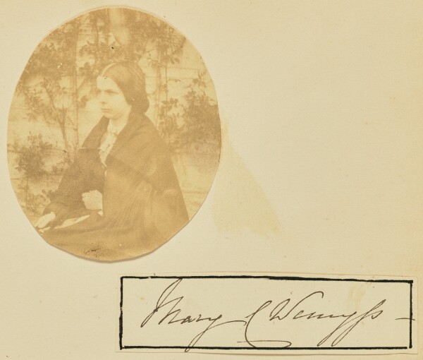 Unknown, [Portrait of a young woman]