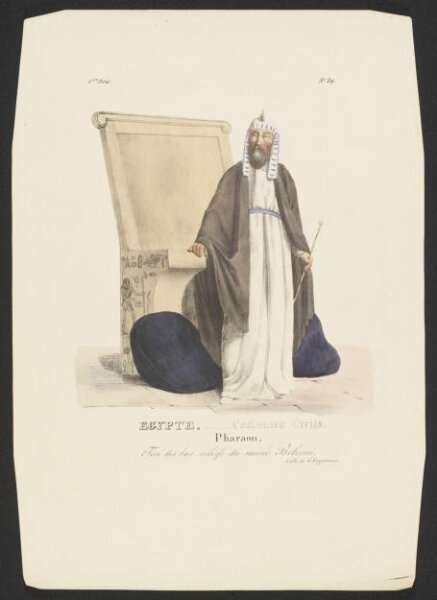 Godefroy Engelmann, Ancient Egyptian costume