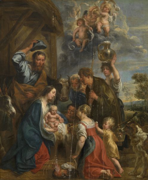 Jacob Jordaens I, The Adoration of the Shepherds