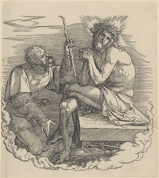 Albrecht Dürer, The Man of Sorrows Mocked by a Soldier, Frontispiece to the Great Passion
