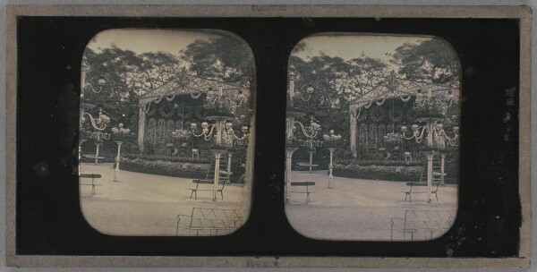 Unknown, [View of an unidentified British park]