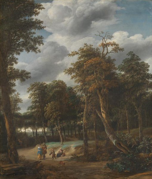 Johannes Lingelbach, Forest Road