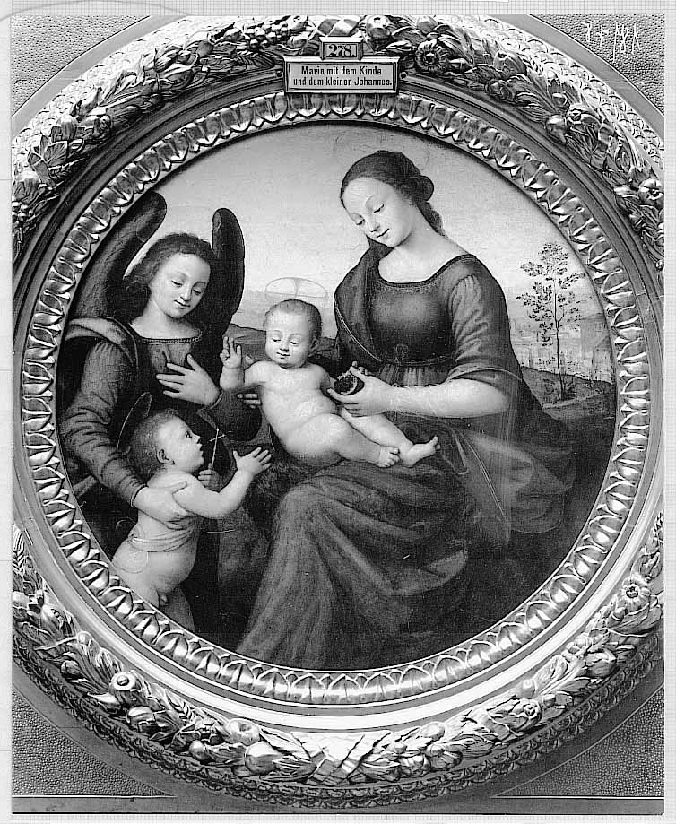 Giuliano Bugiardini, The Virgin and Blessing Child, Young St. John and Angel
