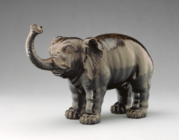 Unknown, Elephant with Raised Trunk