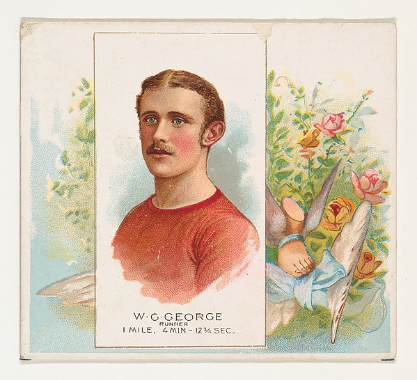 Allen & Ginter, W.G. George, Runner, from World's Champions, Second Series (N43) for Allen & Ginter Cigarettes
