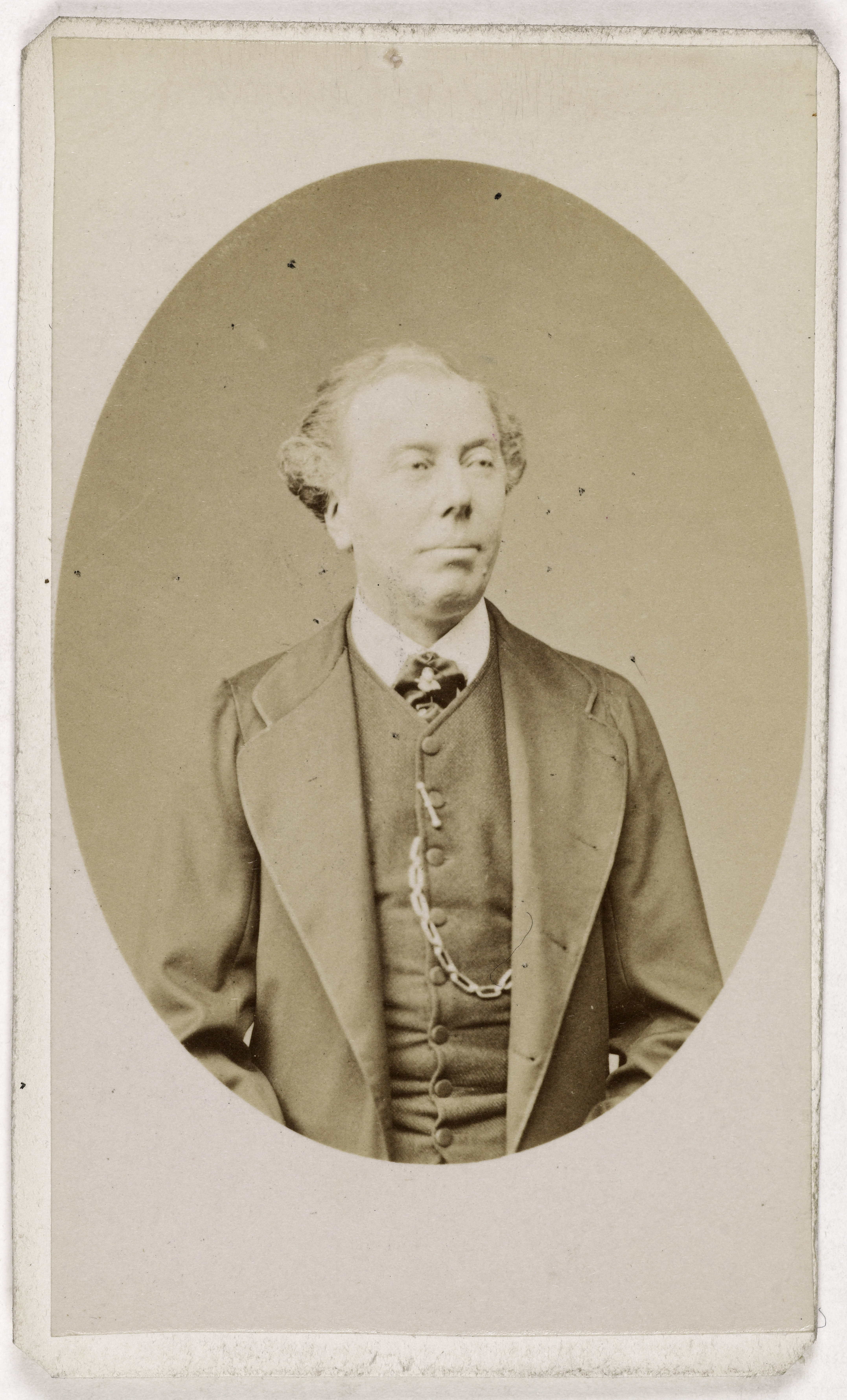 Anonyme, Portrait de Sainte-Foy, (Charles-Louis Pubereaux, dit), (1817-1877), acteur et chanteur