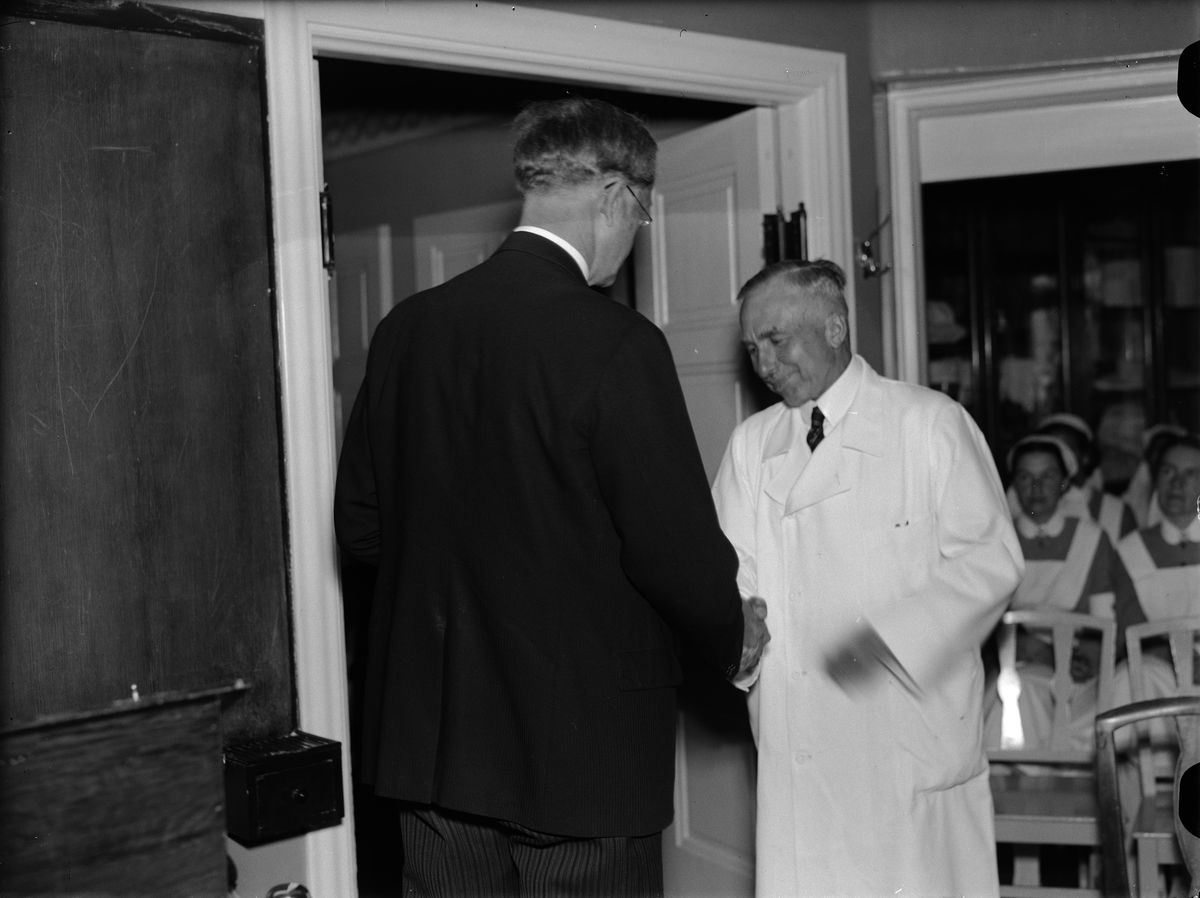 Paul Sandberg, “Surgery’s rapid advance march has not lost the tempo” - rejection of Professor Gunnar Nyström, Akademiska Hospital, Uppsala May 1942
