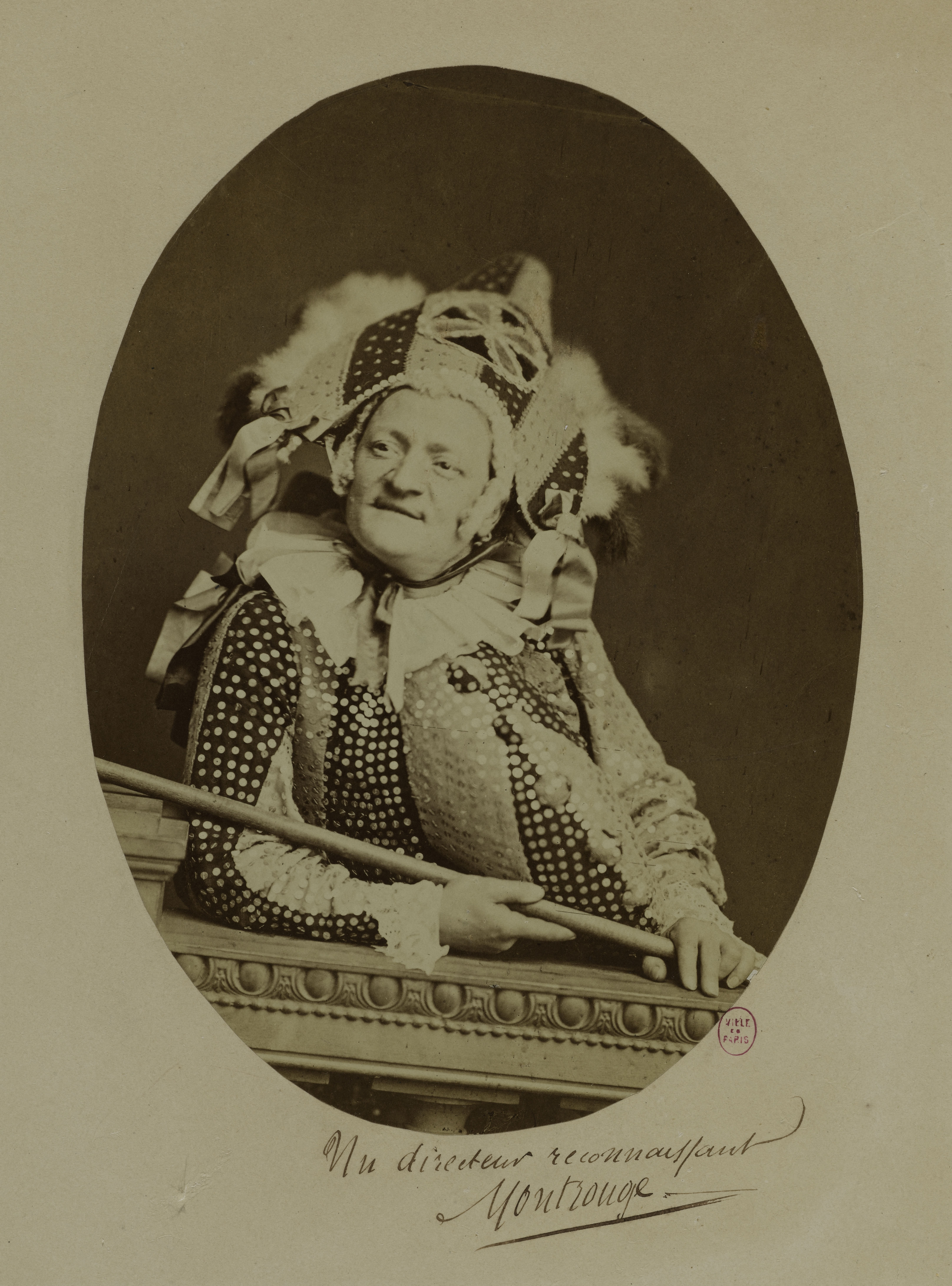 Anonyme, Portrait de Louis-Emile Hesnard, dit (1825-1903), acteur.