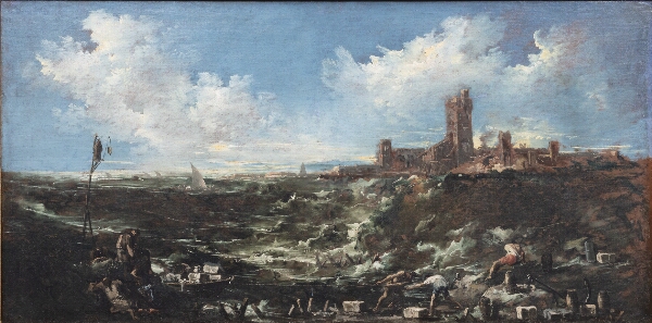 Alessandro Magnasco, Munkenes bøn ved havet