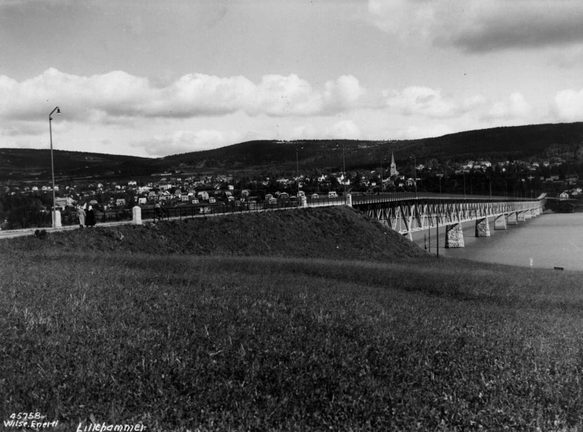 Anders Beer Wilse, Samferdsel, bro, Vingnes, Lillehammer