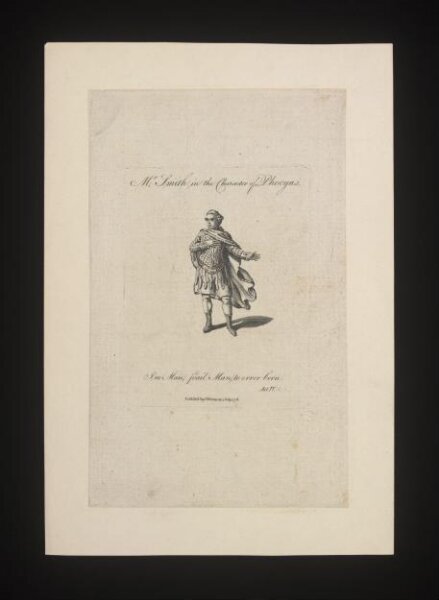 unknown, Mr Smith in the character of Phocyas