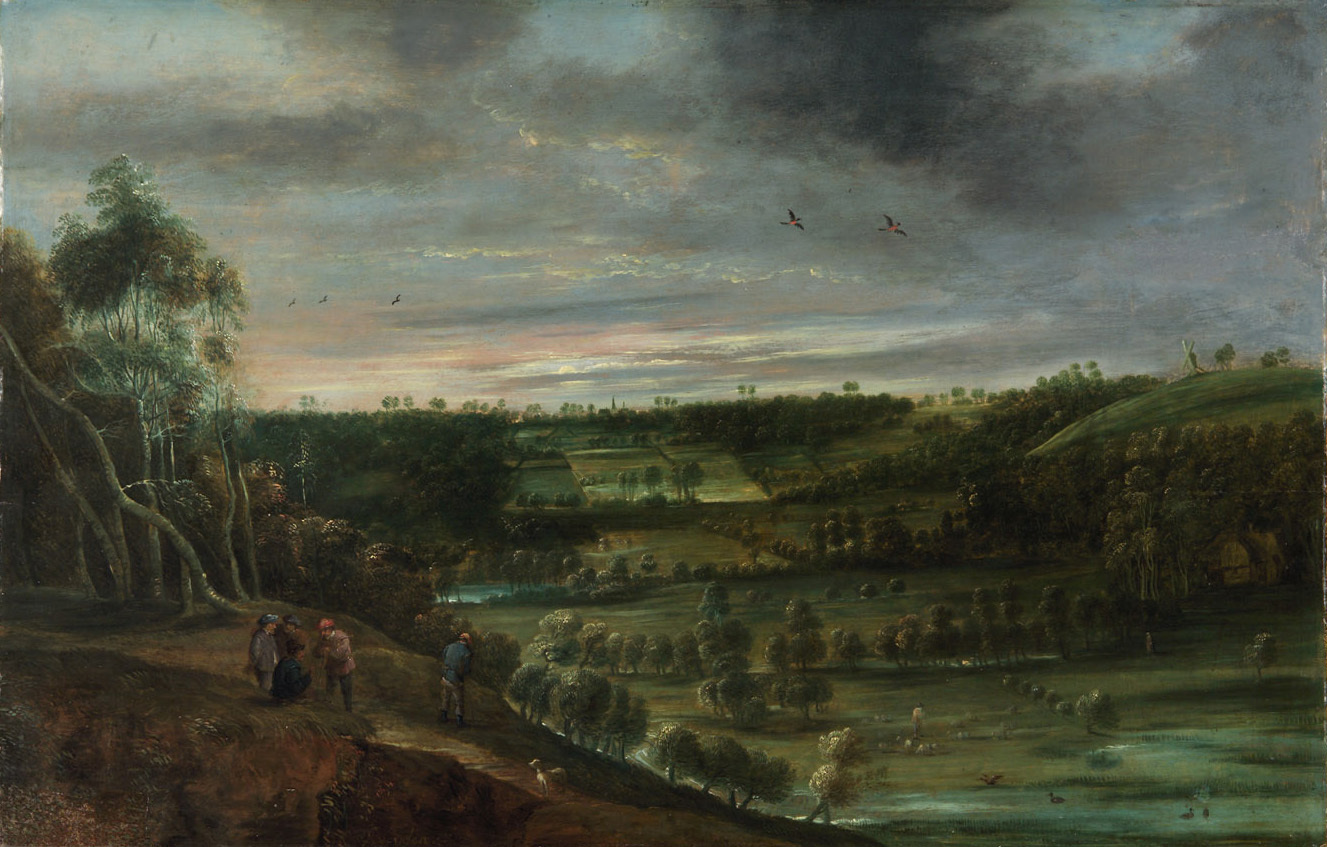 Lucas van Uden, Evening Landscape