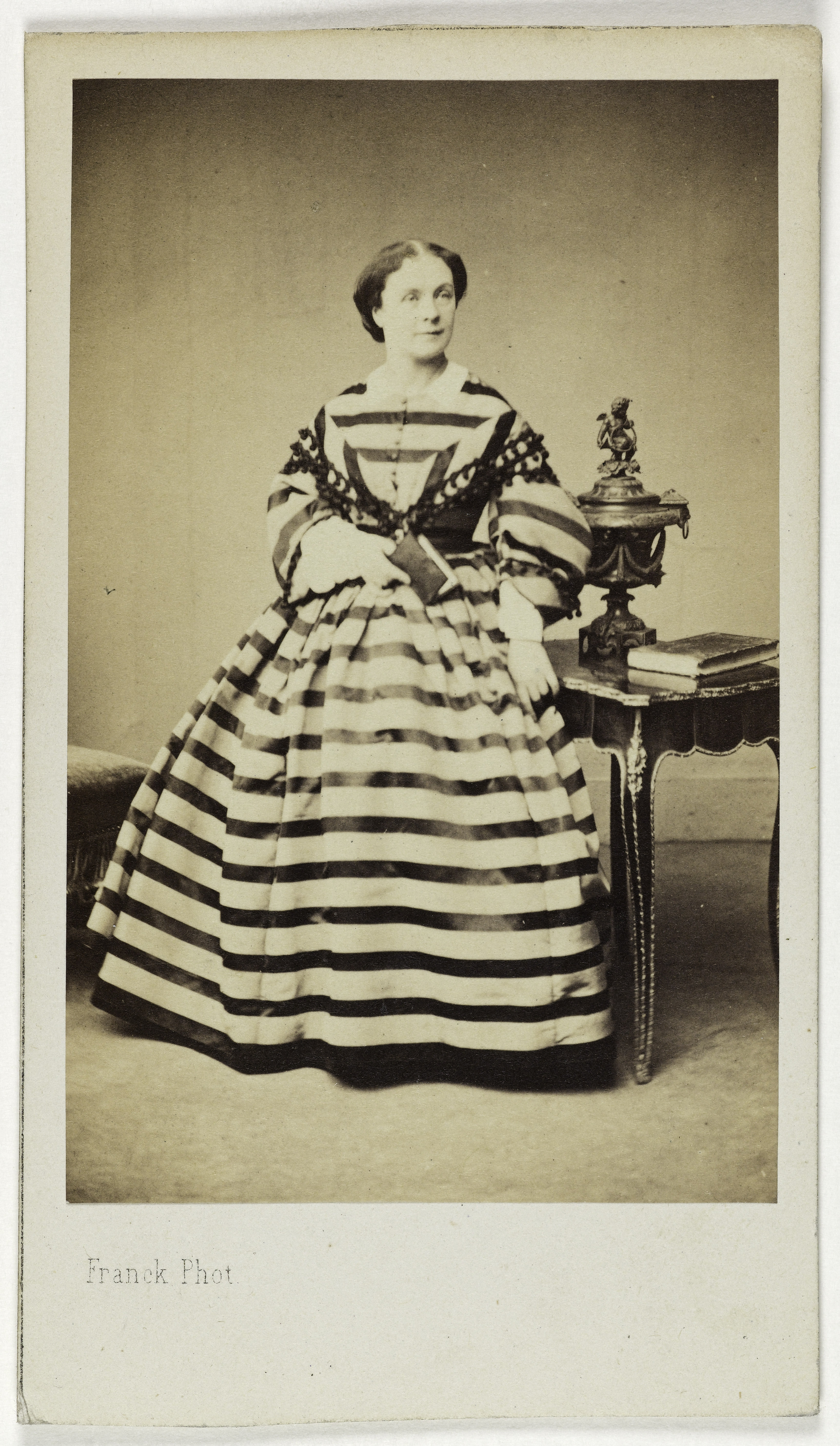 Franck, Portrait de Géraldine, (Clémentine Boudin, dite), (actrice)