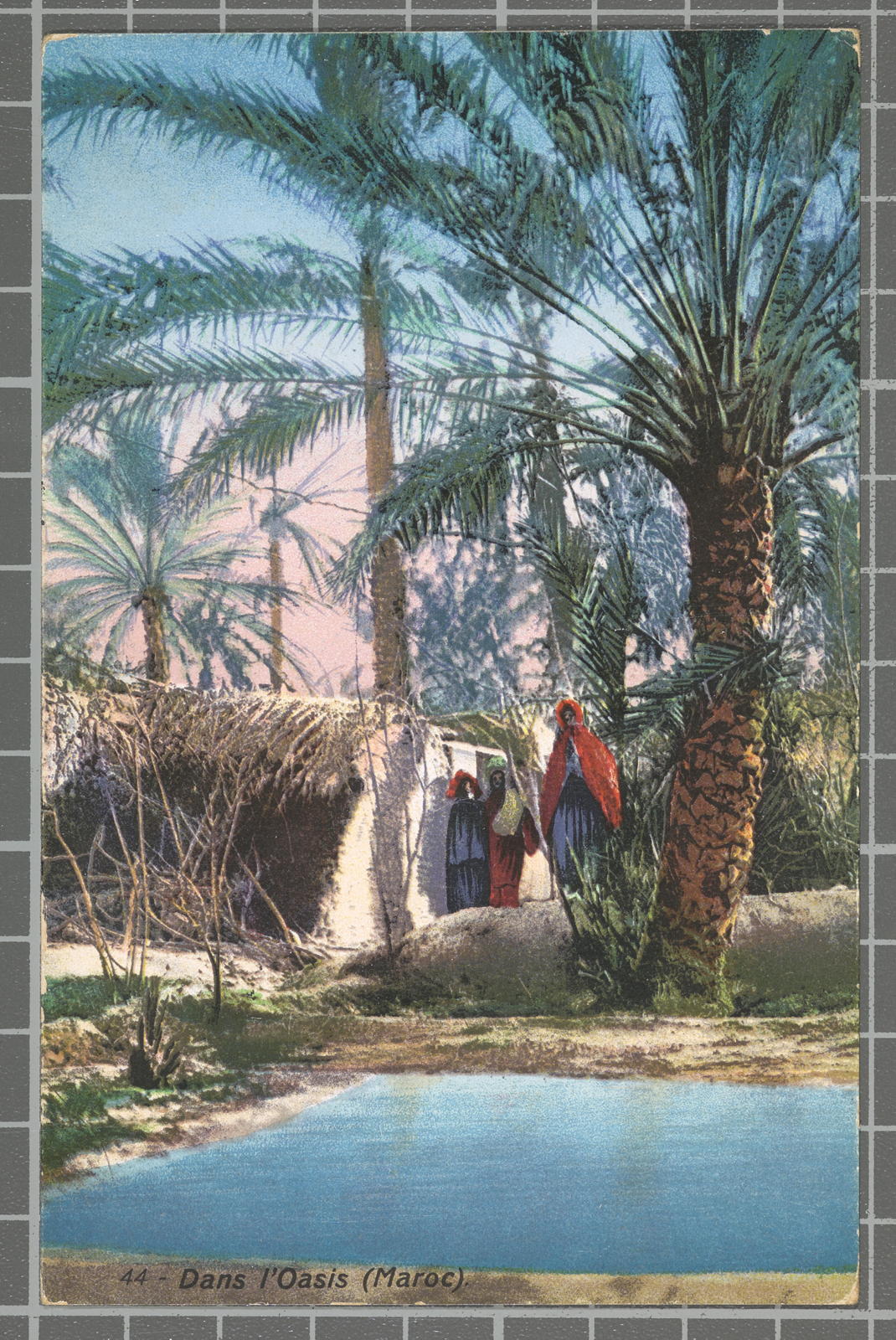 Desconegut, 44 - Dans l’ Oasis (Maroc)