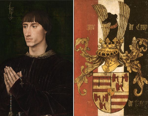 Rogier van der Weyden, Diptych of Philippe de Croy