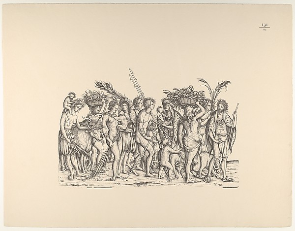 Hans Burgkmair, People from Calicut, from "The Triumphal Procession of Emperor Maximilian" (Triumph Des Kaisers Maximilian I)