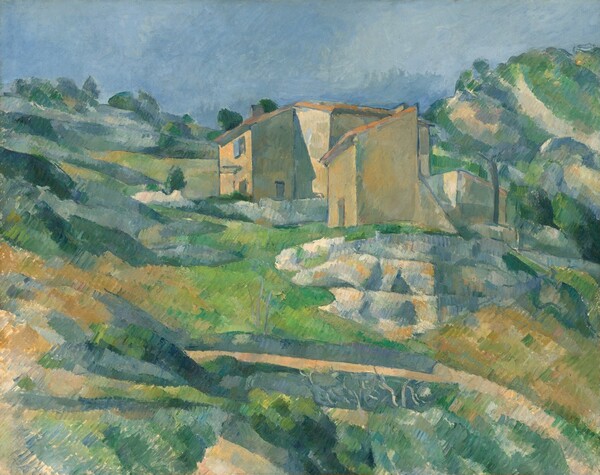 Paul Cezanne, Houses in Provence: The Riaux Valley near L'Estaque
