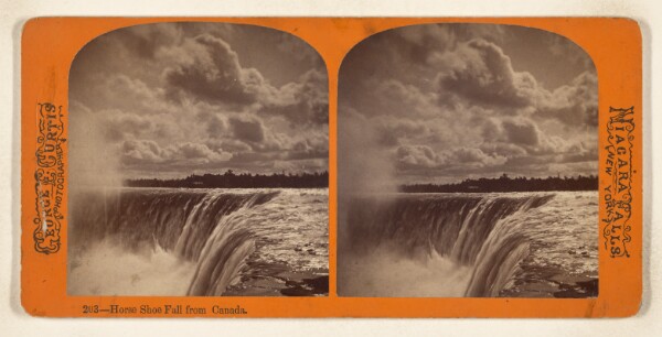 George E. Curtis, Horse Shoe Fall from Canada. [Niagara Falls, N.Y.]
