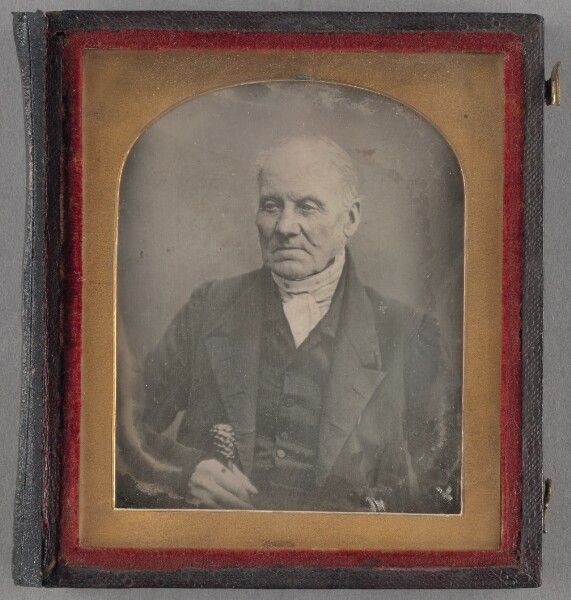 Unknown, [Portrait of a Seated Elderly Man]